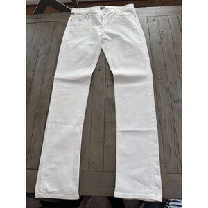 Citizens of Humanity Ava Low Rise Straight Leg White Jeans Size 30